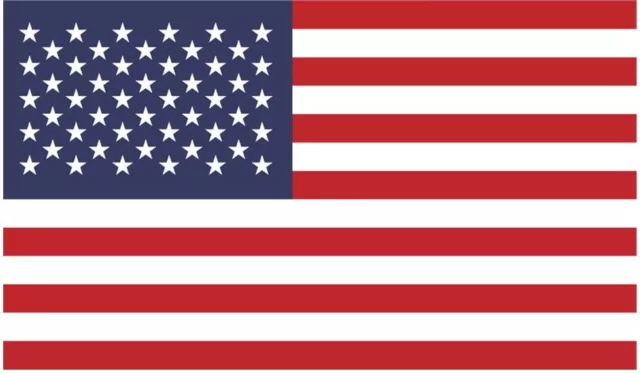 Set 6 Adesivi Bandiera Usa Flag Stickers United States America Flag Auto Vinile