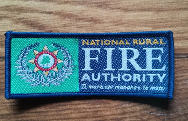 New Zealand Patch National Rural Fire Authority Firefighter Rescue