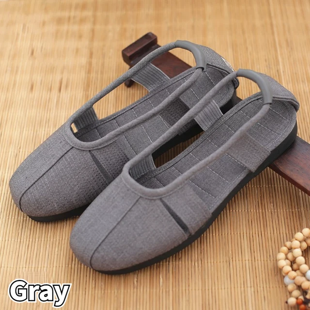 Chaussures De Méditation Shaolin Faites Main – Pour Tai-Chi, Kung Fu Et Arts Martiaux – Hommes