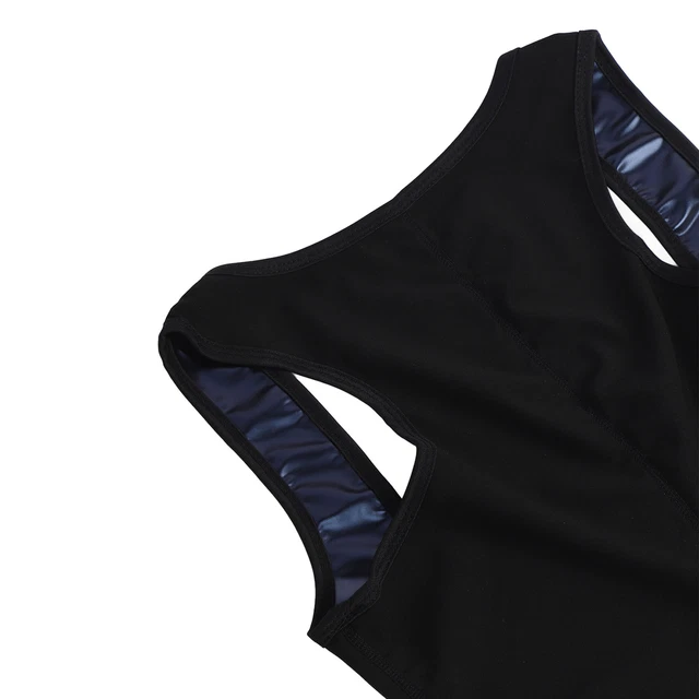 SWEAT SAUNA JUMPSUIT Slimming Sauna Suit For Yoga £12.88 PicClick UK