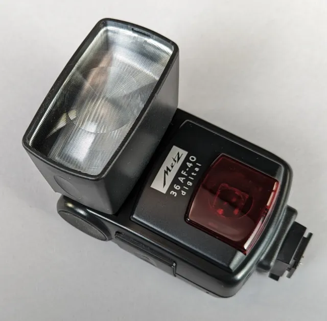 Metz Mecablitz 36 AF-4 Shoe Mount Flash for  Olympus and Panasonic - Works Well