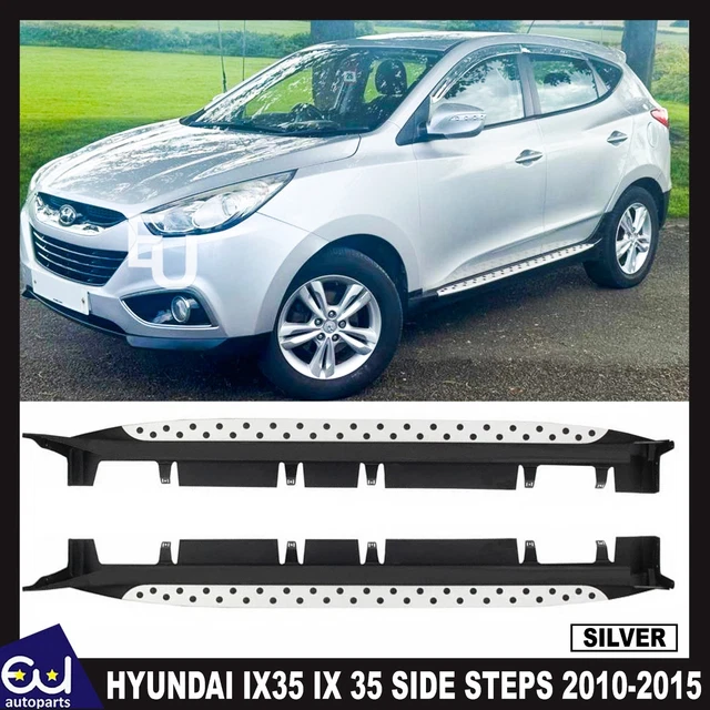 Edge Aluminium Alloy Running Board Side Step To Suit Hyundai IX35 2010 2015