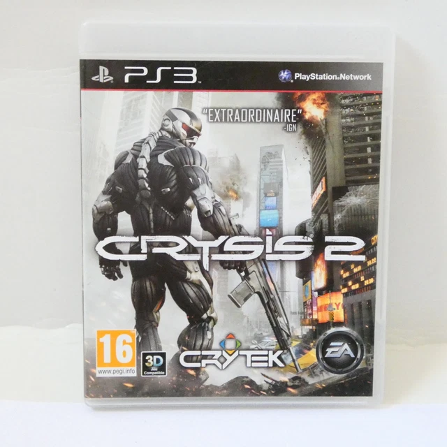 Jeu Crysis 2 Édition Limitée Pour PS3 - Version PAL FR Complète (boîte, Notice) - Bon état