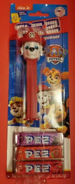 Nickelodeon PAW Patrol Marshall Dalmation Puppy Pez Candy Dispenser, Red