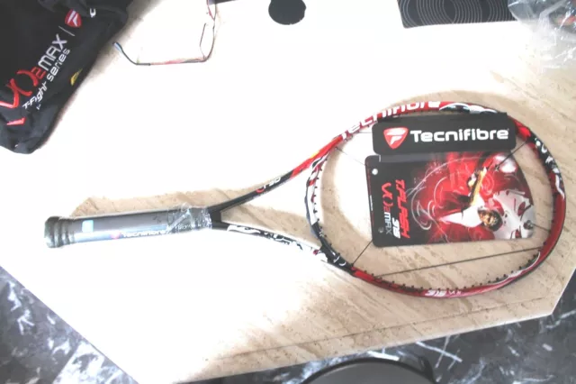 A RAQUETTE tennis TECHNIFIBRE T FLASH 315 VO2 MAX. 4 3/8 GRIP 3 315gr (1)