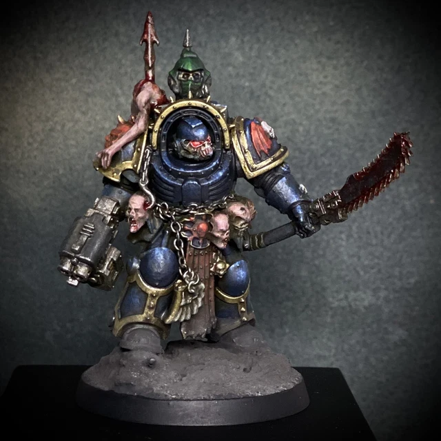 WARHAMMER 40K CHAOS Space Marine Terminator Lord Plus 5 Terminators £35