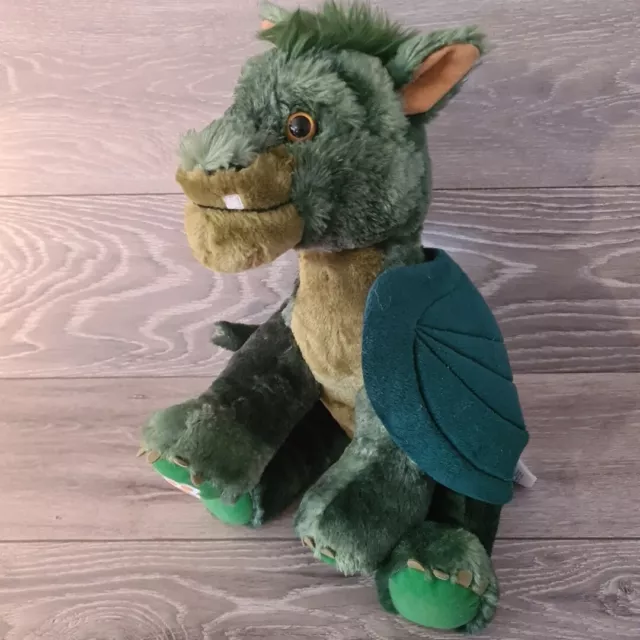 Build a Bear Elliott Disney's Pete's Dragon Plush Soft Toy Green BAB Stamp