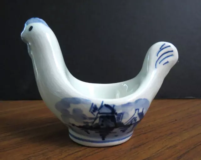 Delft Holland Blue Chicken Egg Cup