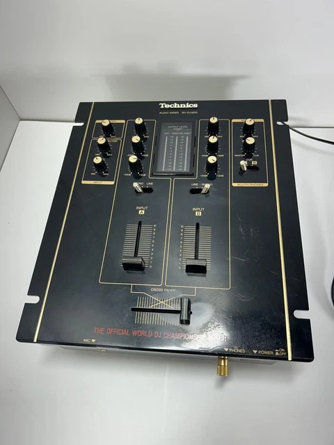 Technics SH-DJ1200 World DJ Championship Audio Mixer From Japan Used Working