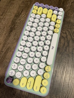 LOGITECH - POP Keys Wireless Mechanical Tactile Switch Keyboard for Windows/Mac $50.00 - PicClick