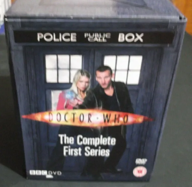 Doctor Who Completes First Dvd Series In The Shape Of Rare Dr Who Tardis...