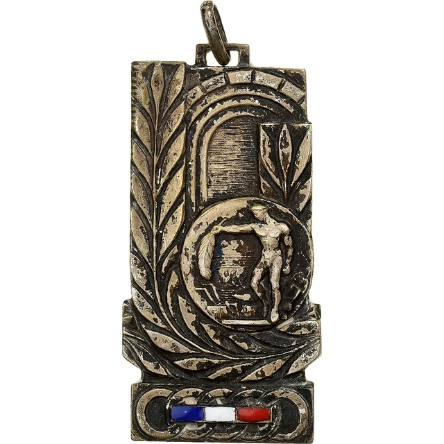Médaille Française Jeunesse Et Sport – Bronze – Offert Par Le Ministre – Écrin Inclus