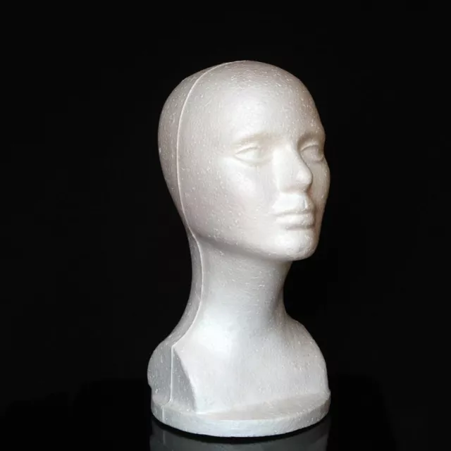 Smooth Female Head Model Handmade Mannequin Model Display  Beginner