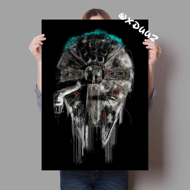 Tableau Sur Toile Star Wars - C-3PO Et R2-D2, 50 X 70 Cm, Neuf Dans Son Emballage