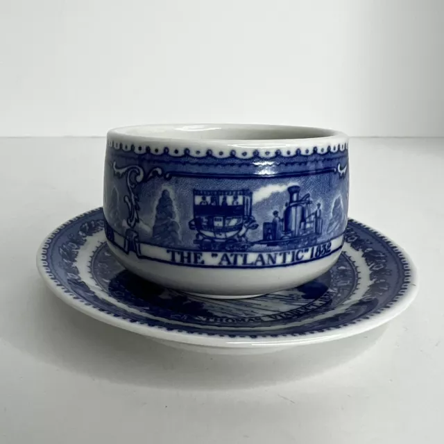 Baltimore & Ohio B & O Railroad Demitasse Cup & Saucer - Shenango China 1927 2