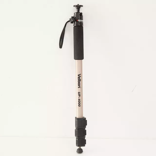 VELBON UP-4000 MONOPOD WITH BENBO BALL HEAD Max Height 1.68m