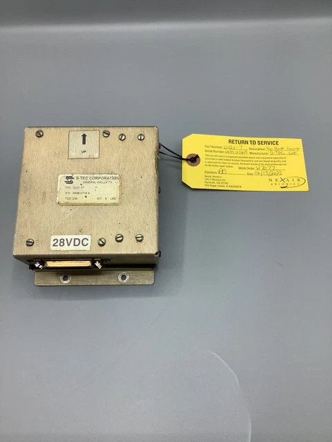 STEC Yaw Computer Amplifier - Part Number:0121-7