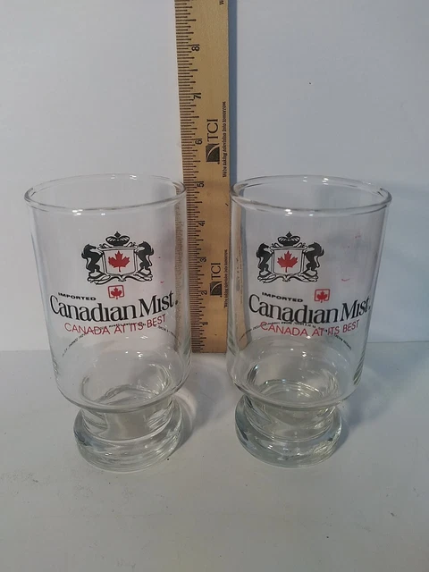 Canadian Mist Highball Glasses Canada at Its Best...Ships Fast
