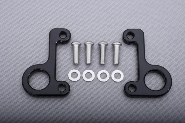 Hooks / Platines Fixations Sangles Noires HONDA CBR 900 RR 900RR SC33 1998-1999