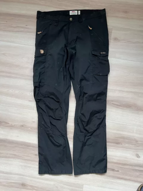 Fjällräven Abisko Trousers Herren, Wanderhose, 52, schwarz