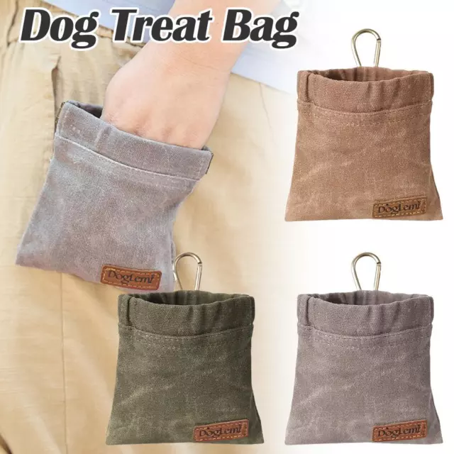 Bolsas de tratamiento de entrenamiento de obediencia para mascotas perros cachorros cebo de alimentación bolsa de bocadillos>