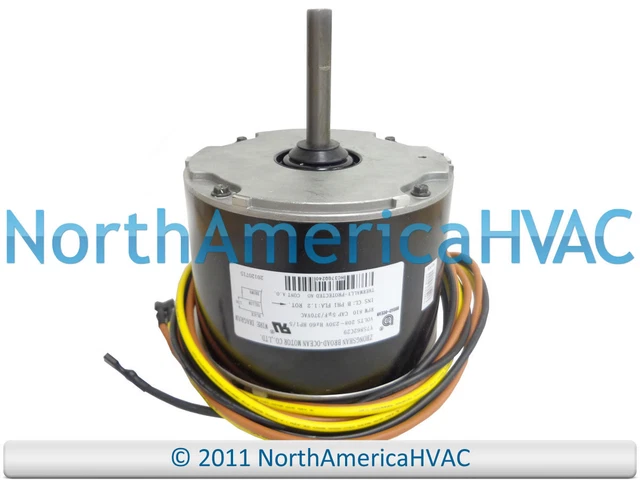 OEM Condenser FAN MOTOR 1/4 HP 208-230v Replaces GE Genteq 5KCP29HCA094CS - North America HVAC