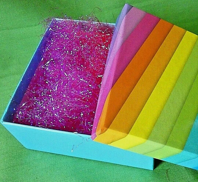 (390,--€/kg) 5 g Deko Glitzer-Gras PINK-IRISIEREND : Basteln, Verpacken, Deko