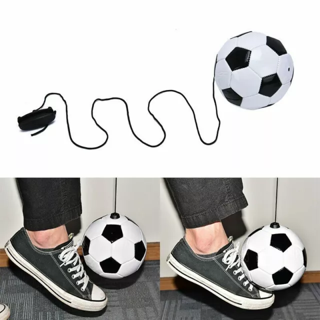 1pc Football Training Kick Soccer Ball With String Kids Beginner Practice