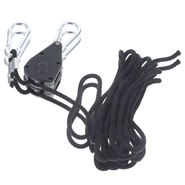 4pcs Heavy Duty Seil Aufhänger Wachsen Licht Seil Kleiderbügel 12