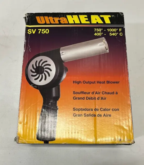 Steinel UltraHeat SV 750 SV750 Blower Heat Gun, 750 to 1000°F, 14.6a, 23 CFM