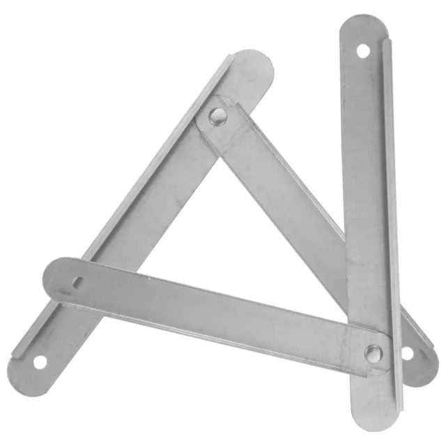 2 Pcs Aluminum Alloy Door Pivot Hinge Lightweight Ladder Attic Attachment