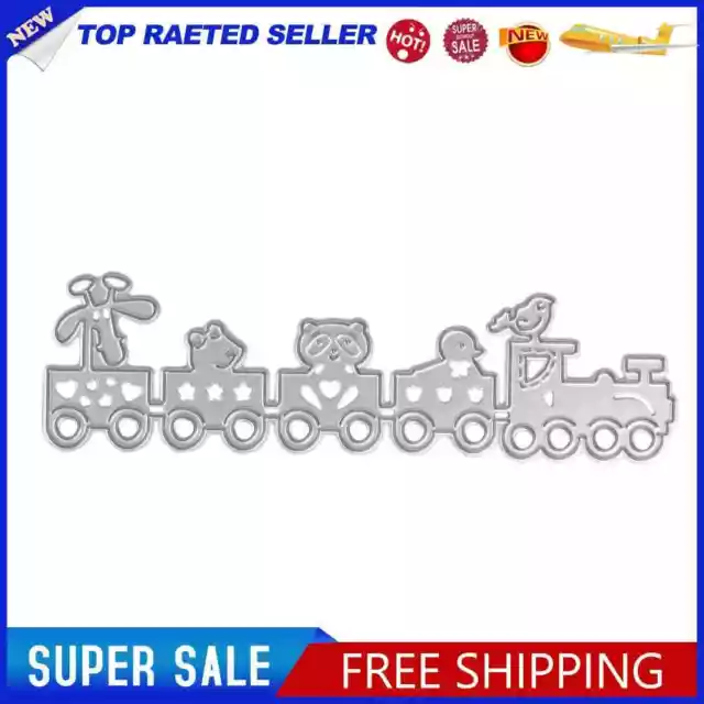 Cartoon Train Cutting Dies Stencil DIY Scrapbooking Album Card