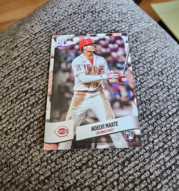 2024 TOPPS BIG League Baseball Noelvi Marte RC 81 Cincinnati Rossi EUR