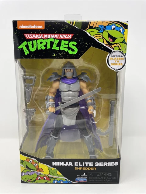 TMNT Elite Series SHREDDER Teenage Mutant Ninja Turtles Playmates 6” Figure NEW