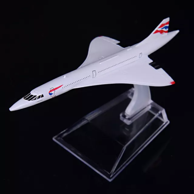 Concorde G-BOAC 1/400 Scale Diecast Model Airplane Plane Airlines Aircraft