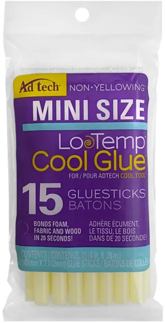Sticky Thumb Mini Hot Glue Sticks 4in.28in