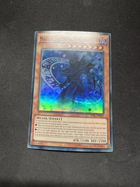 German Yugioh Magician of Dark Illusion TDIL-EN017 Super Rare NM