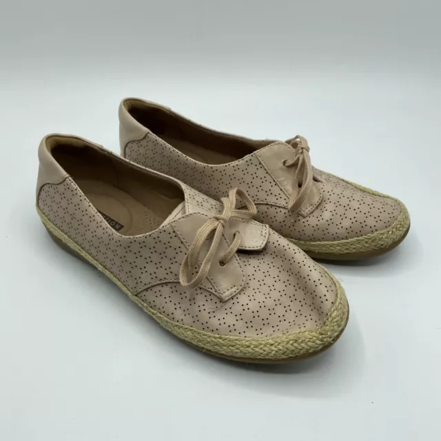 CLARKS COLLECTION 6 M Perforated Soft Cushion Sneaker Boat Shoes £18.25 ...