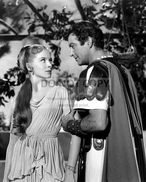 Robert Taylor And Deborah Kerr In "Quo Vadis" - 8X10 Publicity Photo (Mw508)
