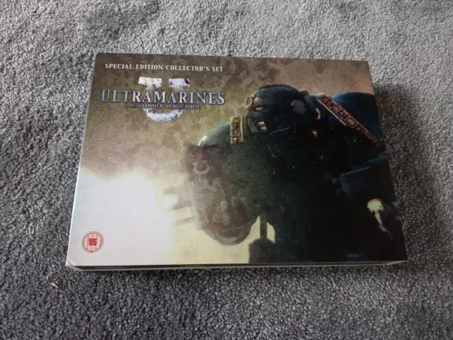 Ultramarines - A Warhammer 40,000 Movie - Collector's Edition DVD & Book - Rare