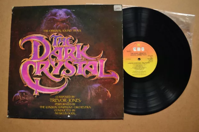 Cbs 70233 - The Dark Crystal - Trevor Jones - Soundtrack - Uk Press - Vg+