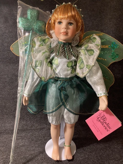 Paradise Galleries Treasury Collection Dolls, “Clover” Fairy