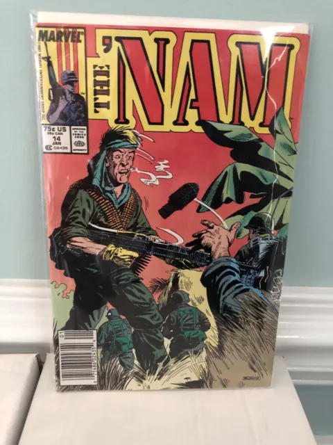 The 'Nam #14 (Jan 1988, Marvel) Doug Murray Wayne Vansant X