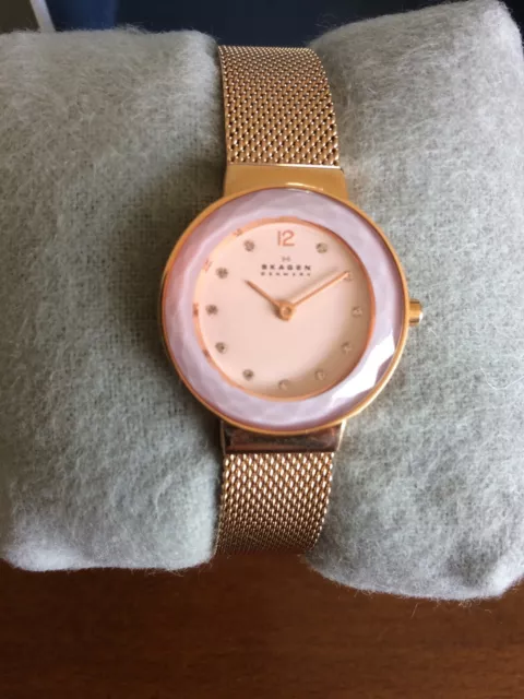 Skagen LEONORA Uhr Damenuhr Edelstahl Rose SKW2768 UVP. 159.-