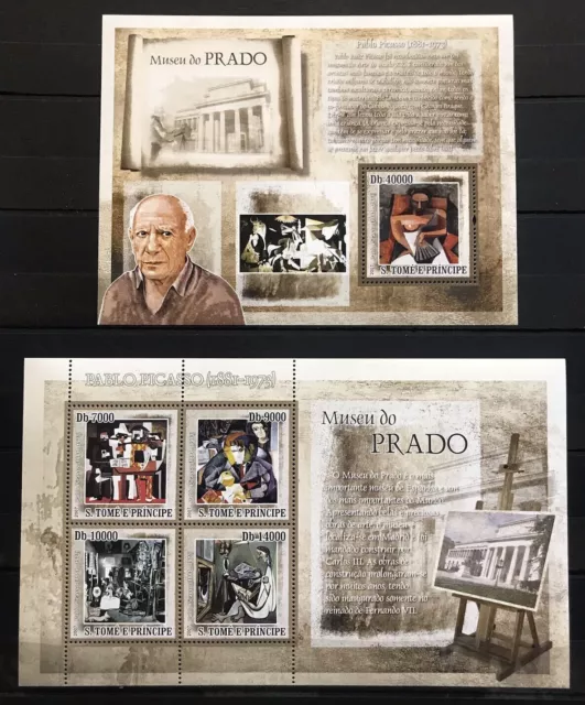 Pablo Picasso - Spanish Painter Artist / Prado Museum stamps / Timbres MNH** S1