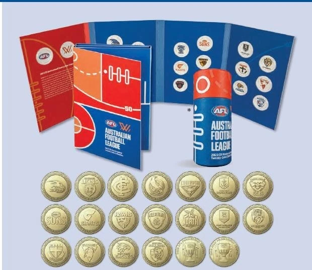 AFL COIN HUNT Australia Post Royal Australian Mint 2023 EUR 31,97