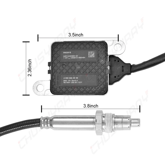 Capteur Nox Frankberg Compatible Renault/Dacia - Modèle 227901461R, Pour Logan, Duster, Sandero 1.5L