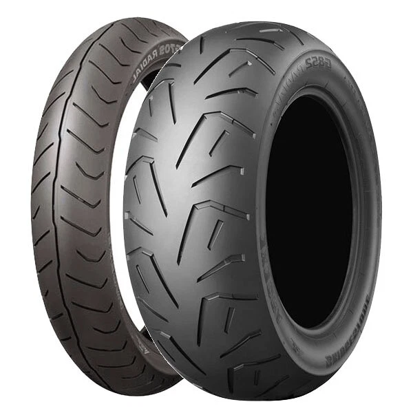 Set De Pneus Bridgestone 130/70-18 G709 + 200/50Zr17 G852 (G)
