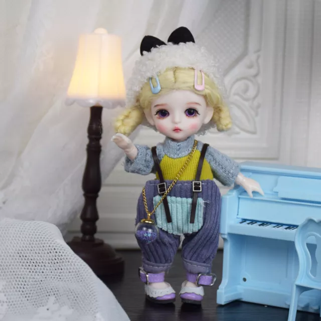 Doll for Girl Toy 16cm BJD Doll Fashion Clothes Beautiful Adorable Mini Girls