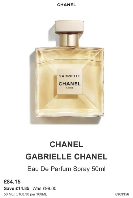 Gabrielle chanel perfume 50ml deals